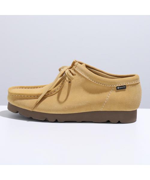 クラークス Clarks Clarks モカシン 26180638 WallabeeGTX ワラビー （GOLDEN-TAN-SUEDE/イエロー） GOLDEN-TAN-SUEDE/イエロー