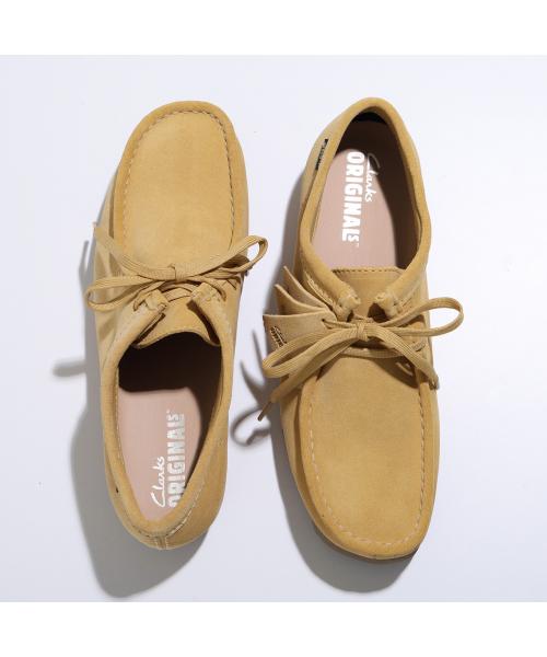クラークス Clarks Clarks モカシン 26180638 WallabeeGTX ワラビー （GOLDEN-TAN-SUEDE/イエロー） GOLDEN-TAN-SUEDE/イエロー