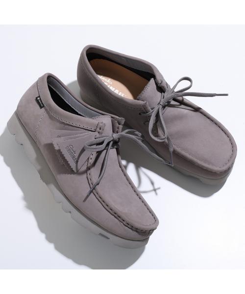 クラークス Clarks Clarks モカシン 26180662 WallabeeGTX ワラビー ヌバック （GREY-NUBUCK/グレー） GREY-NUBUCK/グレー