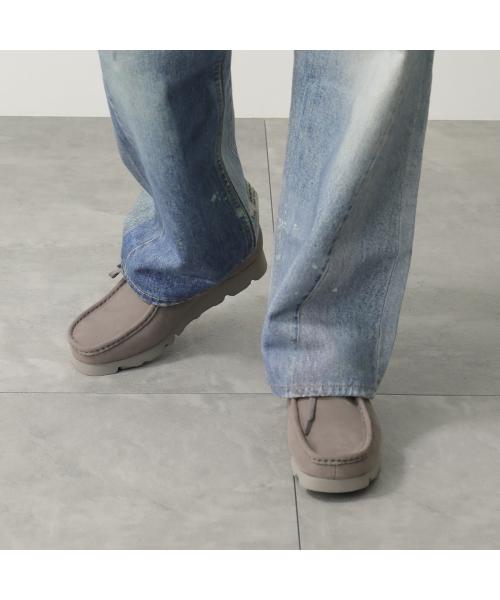 クラークス Clarks Clarks モカシン 26180662 WallabeeGTX ワラビー ヌバック （GREY-NUBUCK/グレー） GREY-NUBUCK/グレー