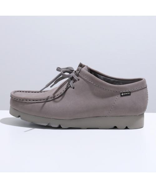 クラークス Clarks Clarks モカシン 26180662 WallabeeGTX ワラビー ヌバック （GREY-NUBUCK/グレー） GREY-NUBUCK/グレー