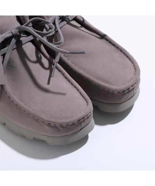 クラークス Clarks Clarks モカシン 26180662 WallabeeGTX ワラビー ヌバック （GREY-NUBUCK/グレー） GREY-NUBUCK/グレー