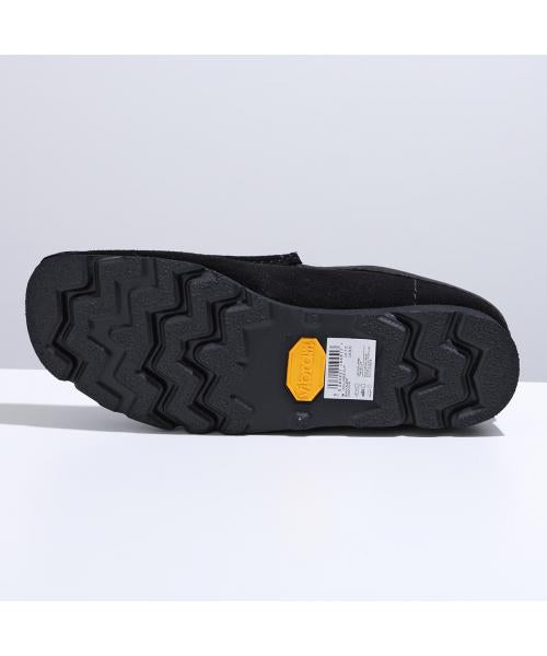 クラークス Clarks Clarks スリッポン 26180443 WALLABEE SLIP ワラビースリップ （BLACK-SUEDE/ブラック） BLACK-SUEDE/ブラック