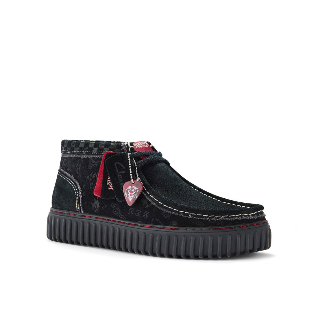 クラークス Clarks トーヒルハイ x ストレンジャーシングス（Torhill Hi x StrangerThings） （ブラック） ブラック