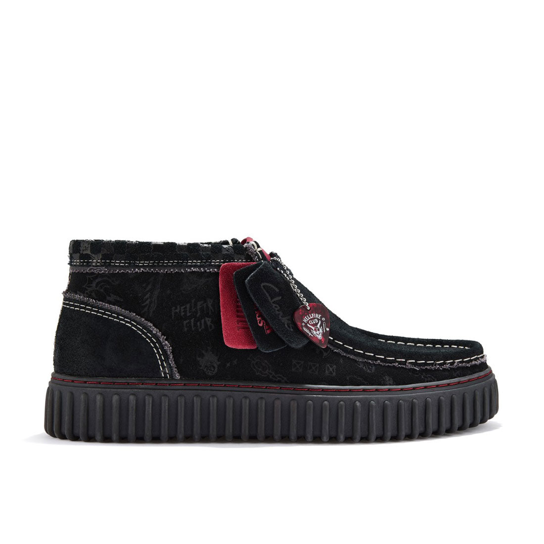 クラークス Clarks トーヒルハイ x ストレンジャーシングス（Torhill Hi x StrangerThings） （ブラック） ブラック