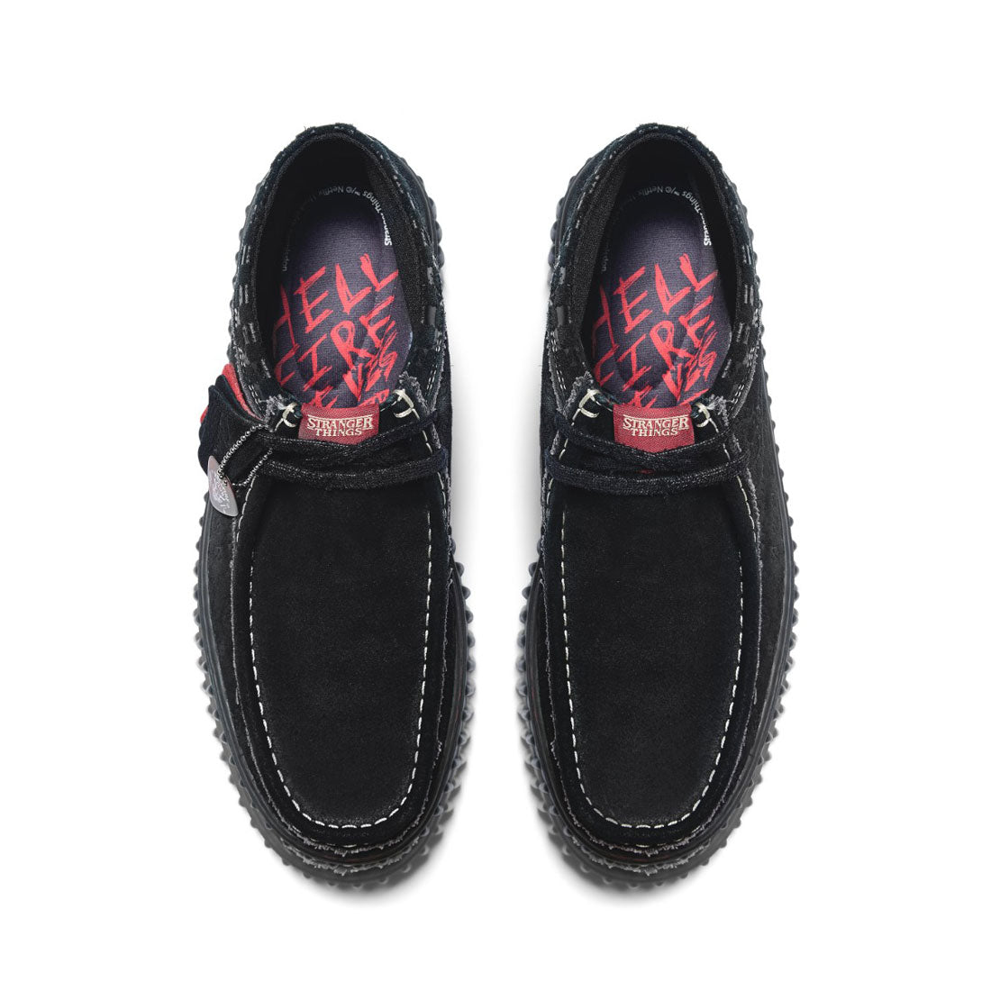 クラークス Clarks トーヒルハイ x ストレンジャーシングス（Torhill Hi x StrangerThings） （ブラック） ブラック
