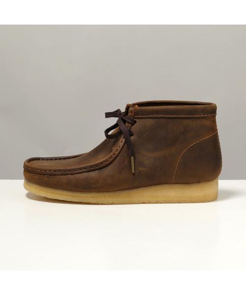 クラークス Clarks Clarks モカシン 26155513 Wallabee Boot ワラビー （Beeswax/ブラウン） Beeswax/ブラウン