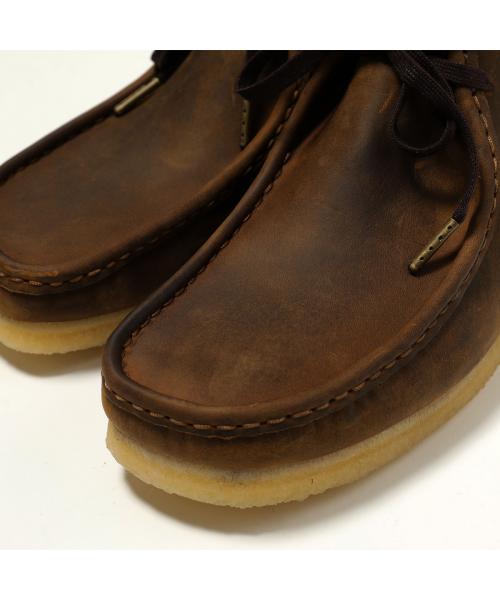 クラークス Clarks Clarks モカシン 26155513 Wallabee Boot ワラビー （Beeswax/ブラウン） Beeswax/ブラウン