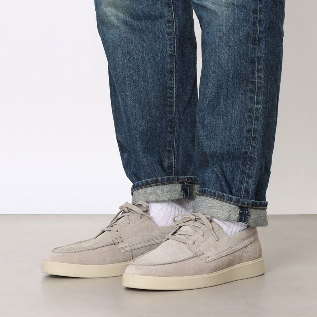 クラークス Clarks Lockford Boat / ロックフォードボート （グレースエード） グレースエード