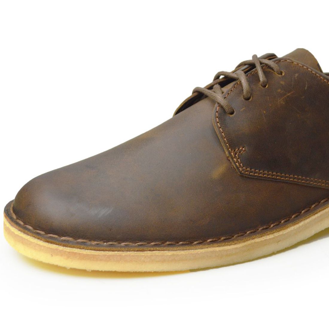 Clarks Men's Boots DESERT LONDON Desert Boots Genuine leather Suede Chukka Boots Crepe Sole Leather Shoes Shoes