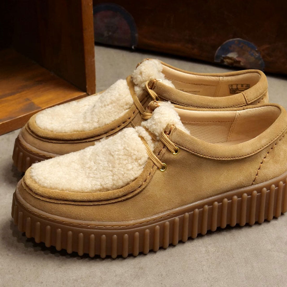 クラークス Clarks W Torhill Bee Light-Sand-Int [26179114]