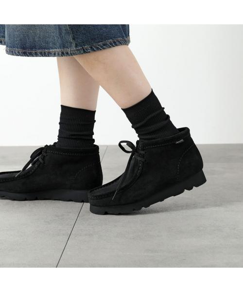 クラークス Clarks Clarks モカシン 26179260 WallabeeBT GTX ワラビーブーツ （Black/ブラック） Black/ブラック