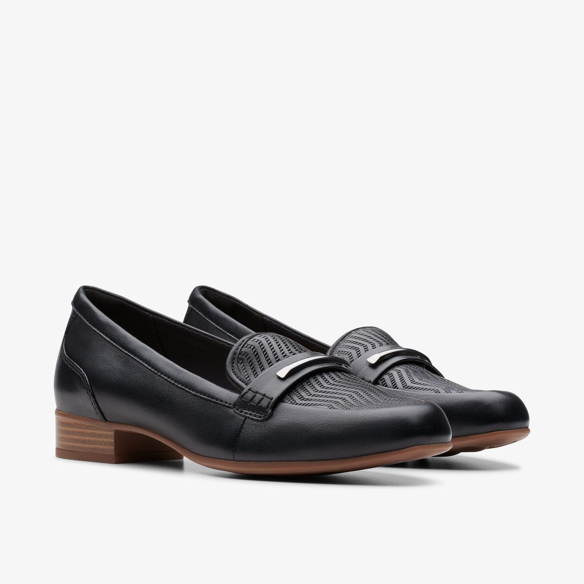クラークス Clarks Juliet Aster / ジュリエットアスター （ブラックレザー） ブラックレザー