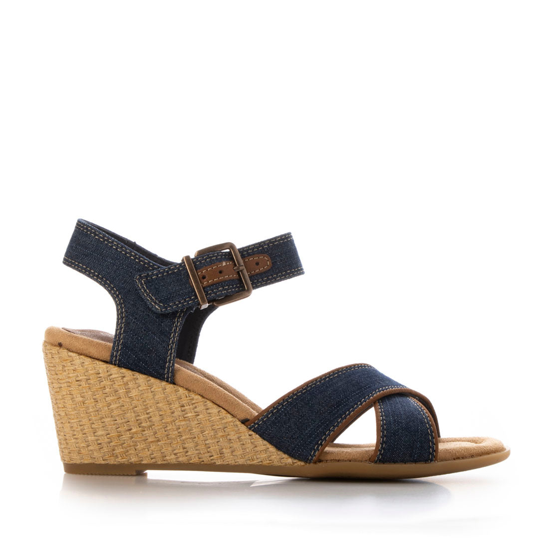 クラークス Clarks Emmalae Iris / エマラエアイリス （ダークデニム） ダークデニム