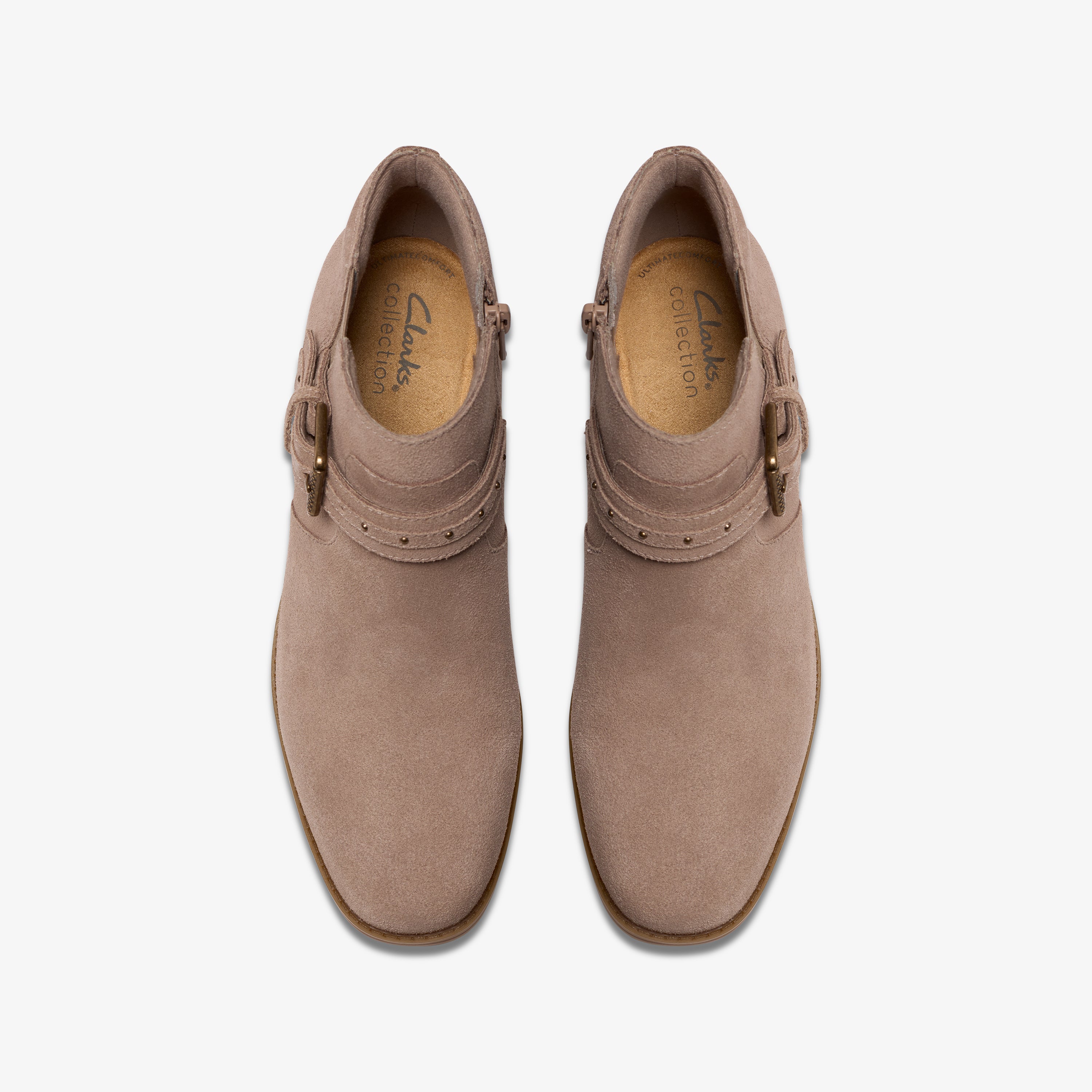 クラークス Clarks Danyelle Wish / ダニウェルウィッシュ （ライトトープスエード） ライトトープスエード