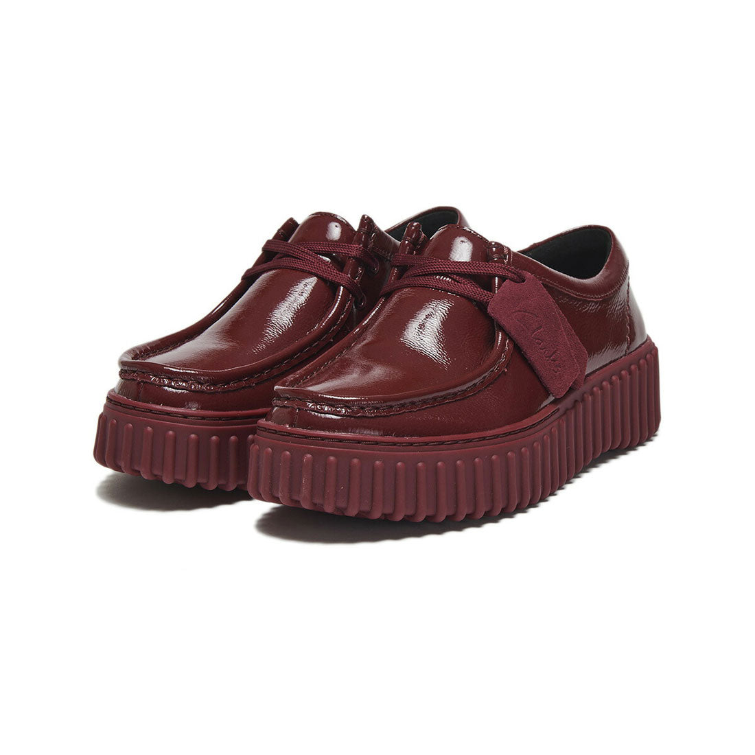 クラークス Clarks Clarks TORHILL BEE（クラークス トーヒルビー） （バーガンディーパテント） バーガンディーパテント
