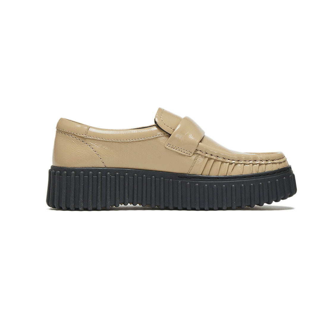 クラークス Clarks Clarks TORHILL MOCC（クラークス トーヒルモック） （ベージュパテント） ベージュパテント