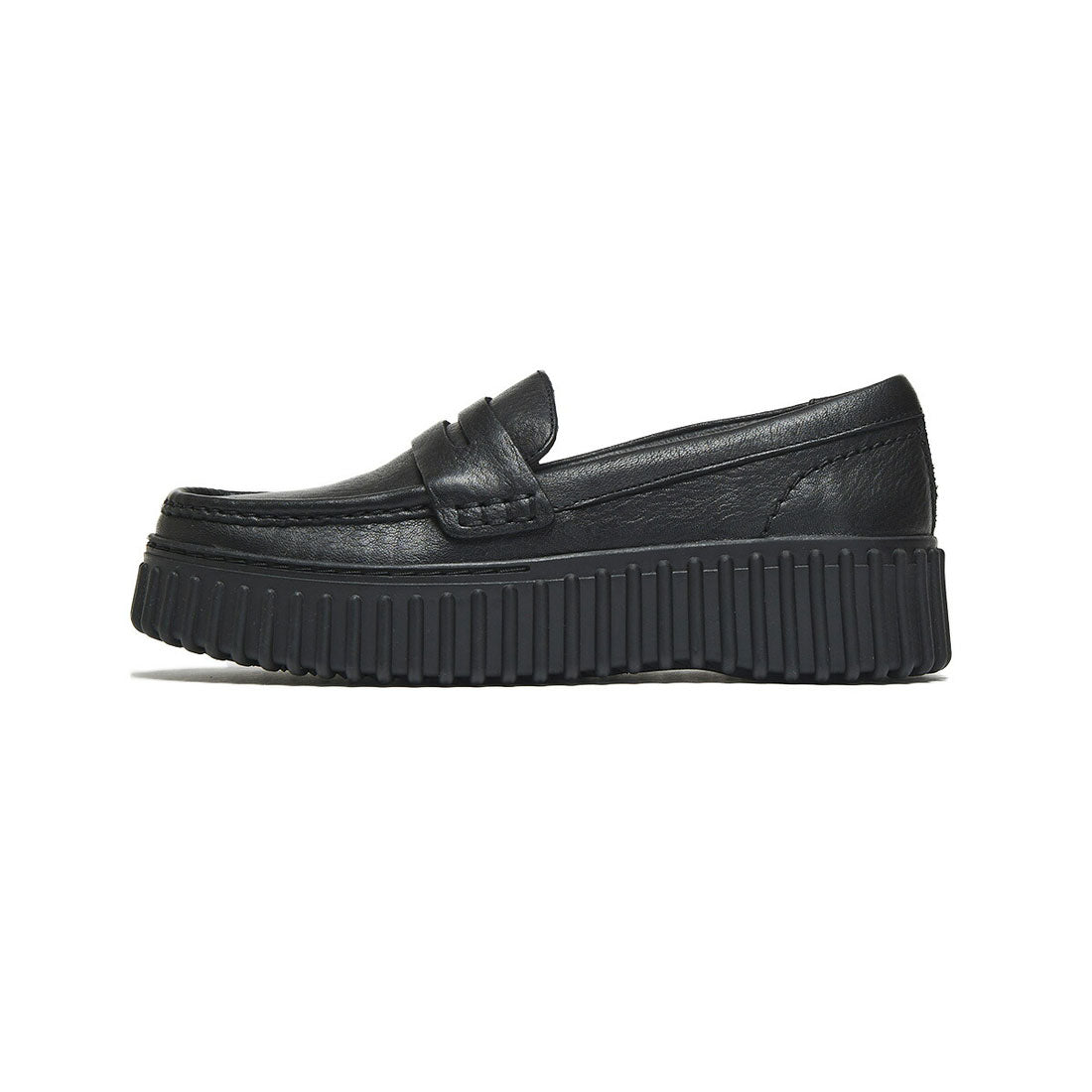 クラークス Clarks Clarks TORHILL PENNY（クラークス トーヒルペニー） （ブラックレザー） ブラックレザー