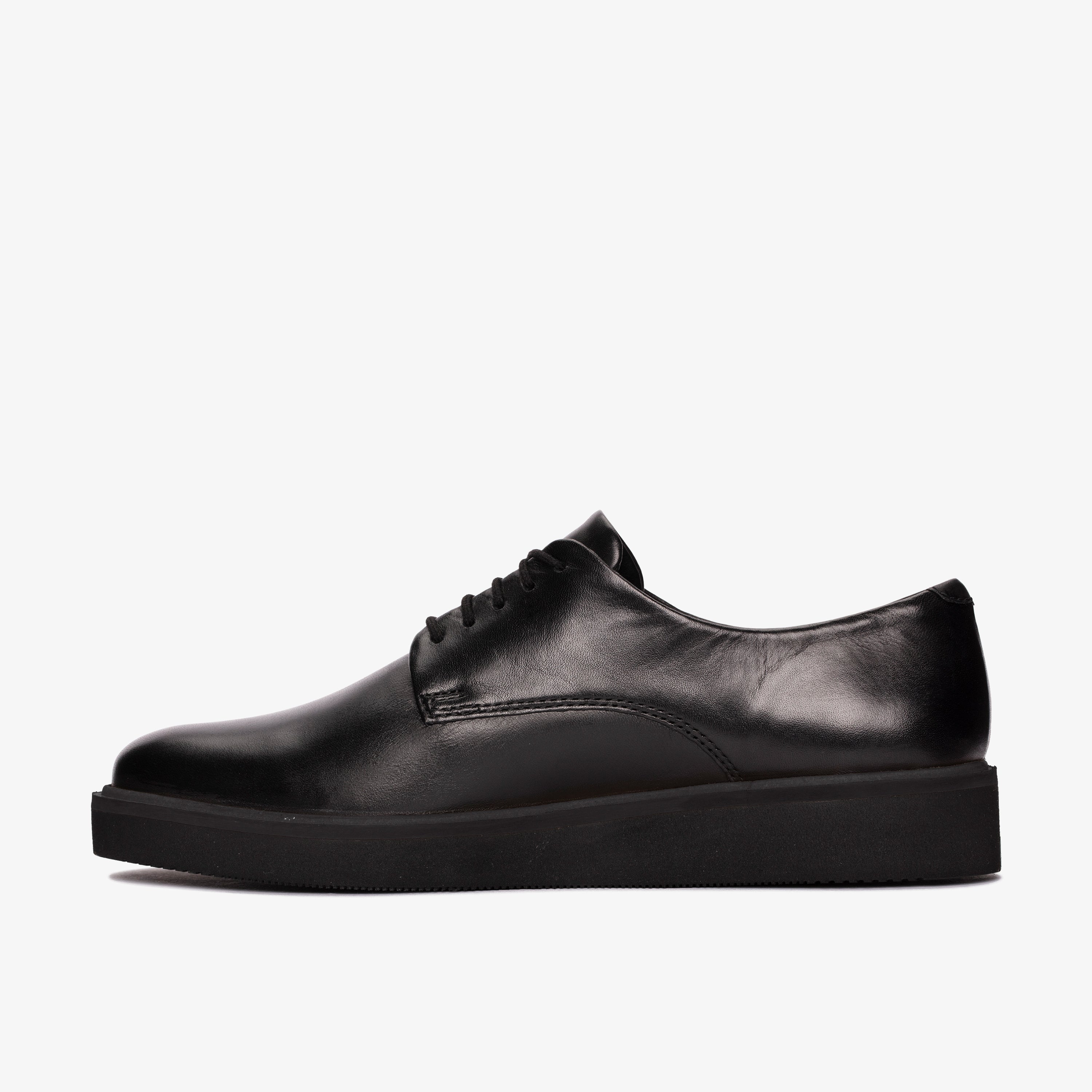 クラークス Clarks Glickly Derby2 / グリックリーダービー2 （ブラックレザー） ブラックレザー