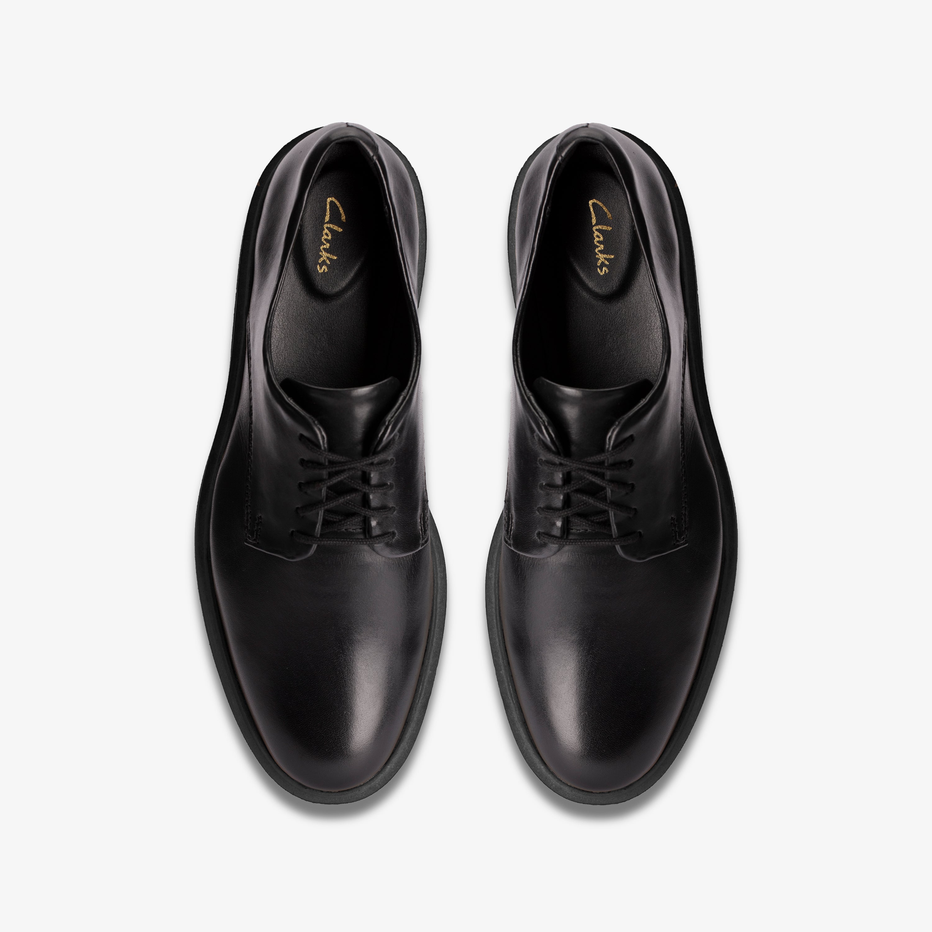 クラークス Clarks Glickly Derby2 / グリックリーダービー2 （ブラックレザー） ブラックレザー