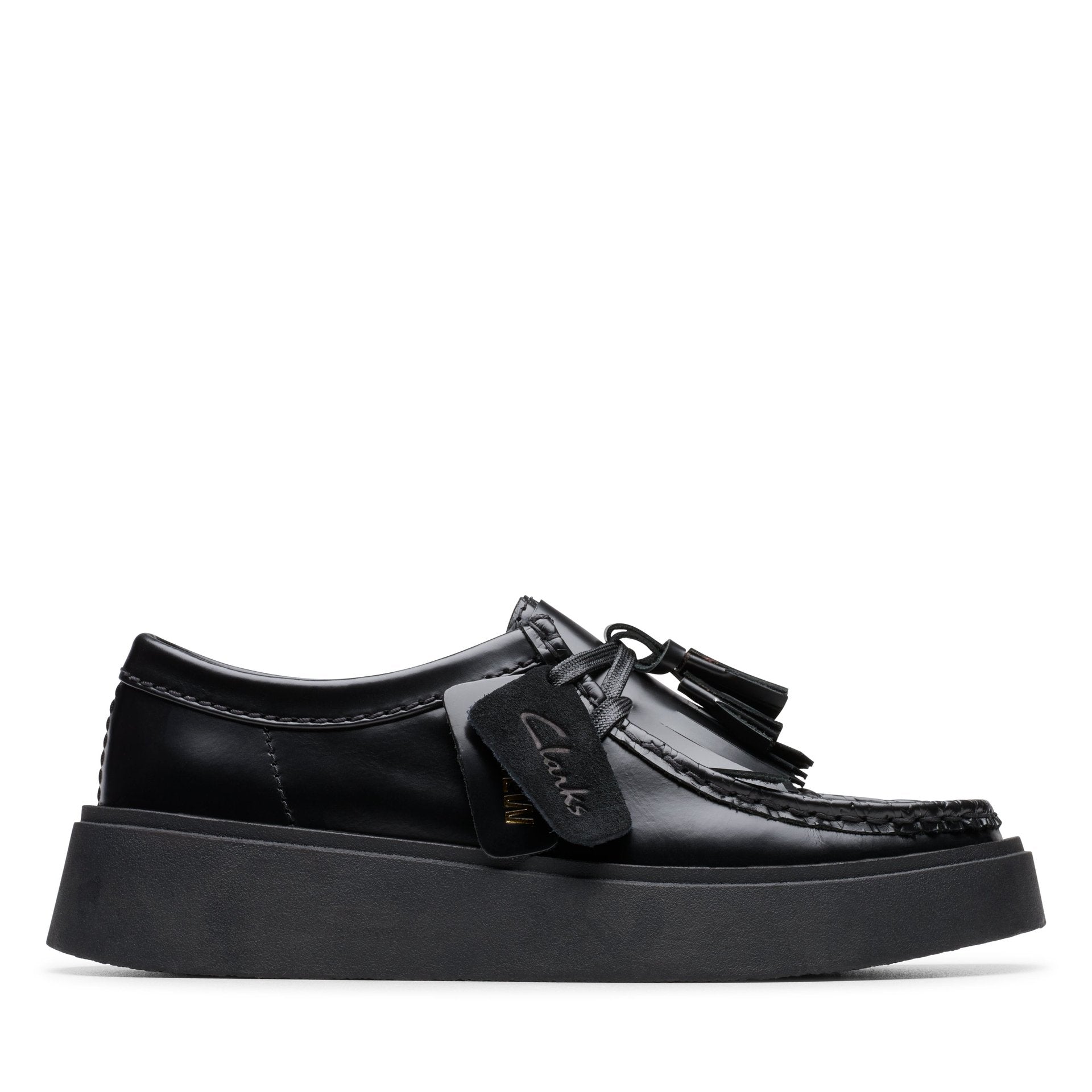 クラークス Clarks Torview W / レディーストービュー （ブラックレザー） ブラックレザー