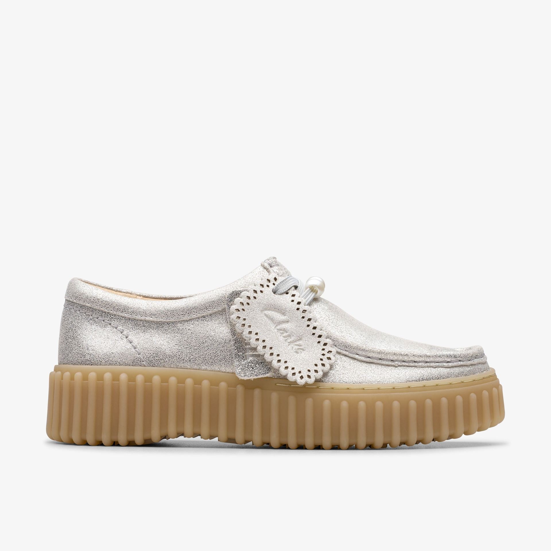 クラークス Clarks Torhill Bee / トーヒルビー （シルバー） シルバー