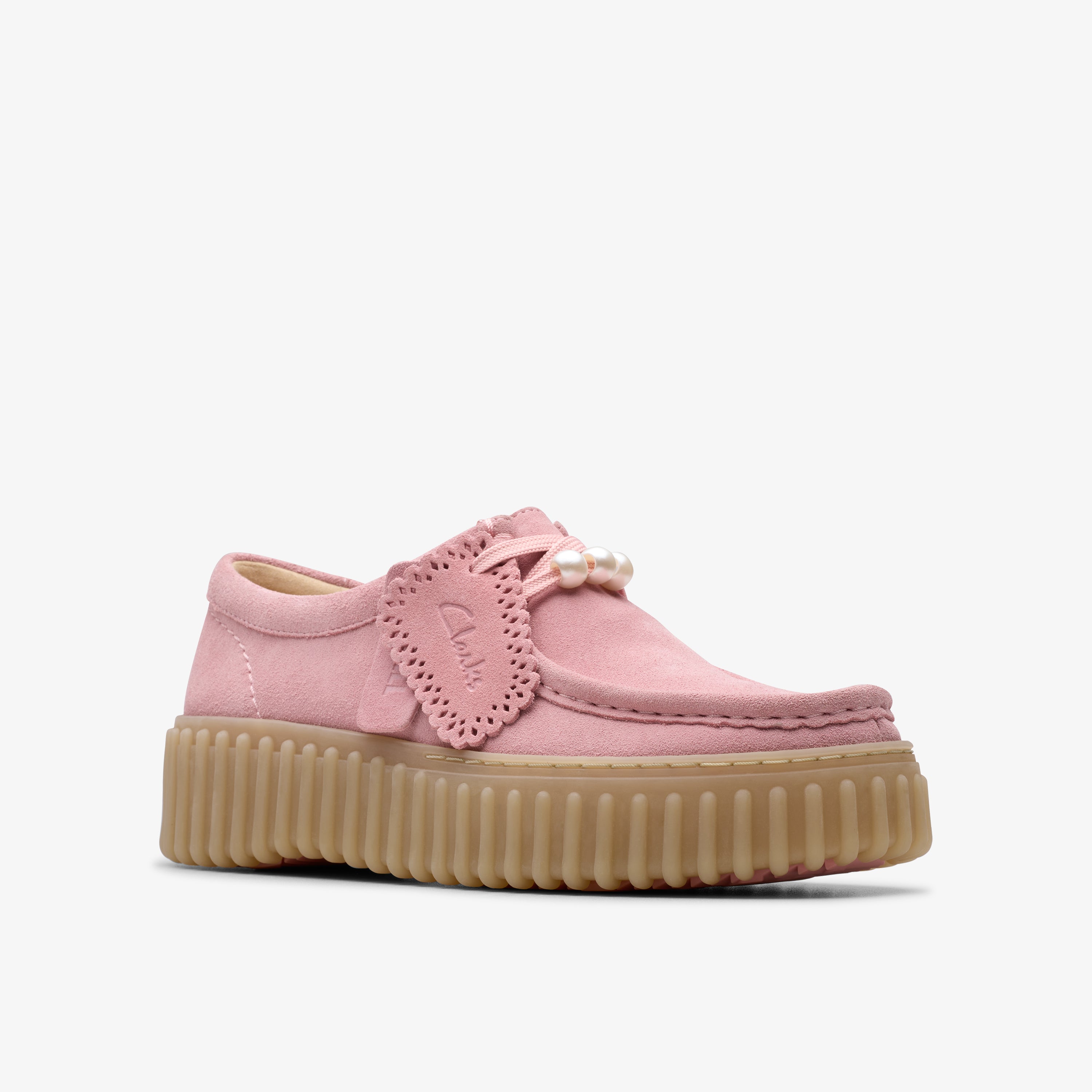 クラークス Clarks Torhill Bee / トーヒルビー （ダスティーローズスエード） ダスティーローズスエード