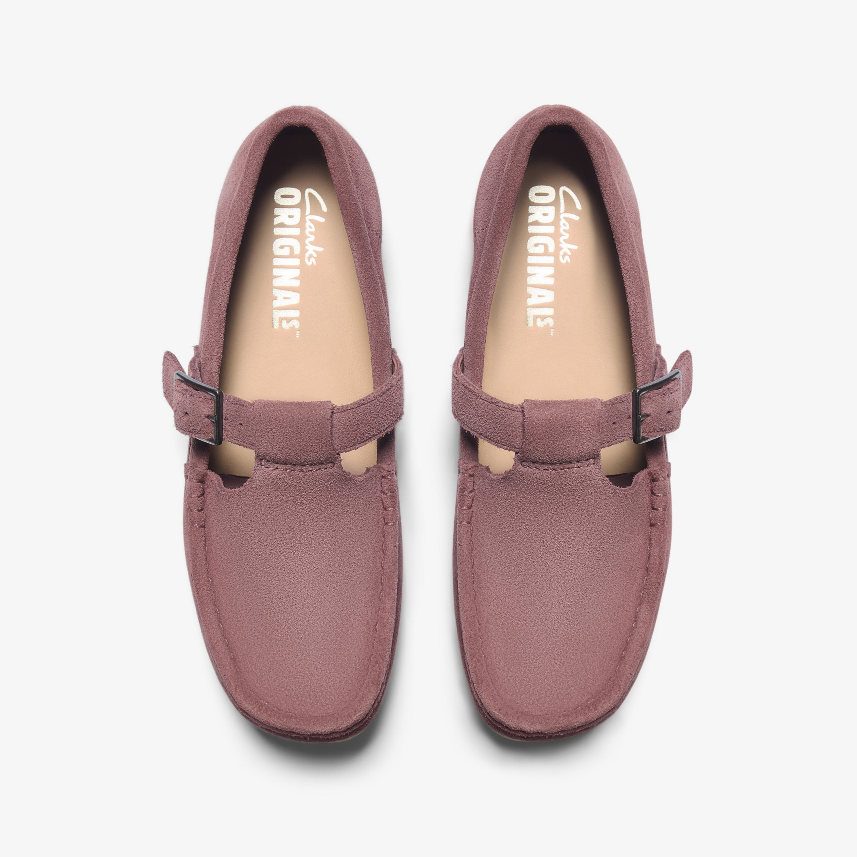 クラークス Clarks Wallabee T Bar / ワラビーTバー （ローズブラウンスエード） ローズブラウンスエード