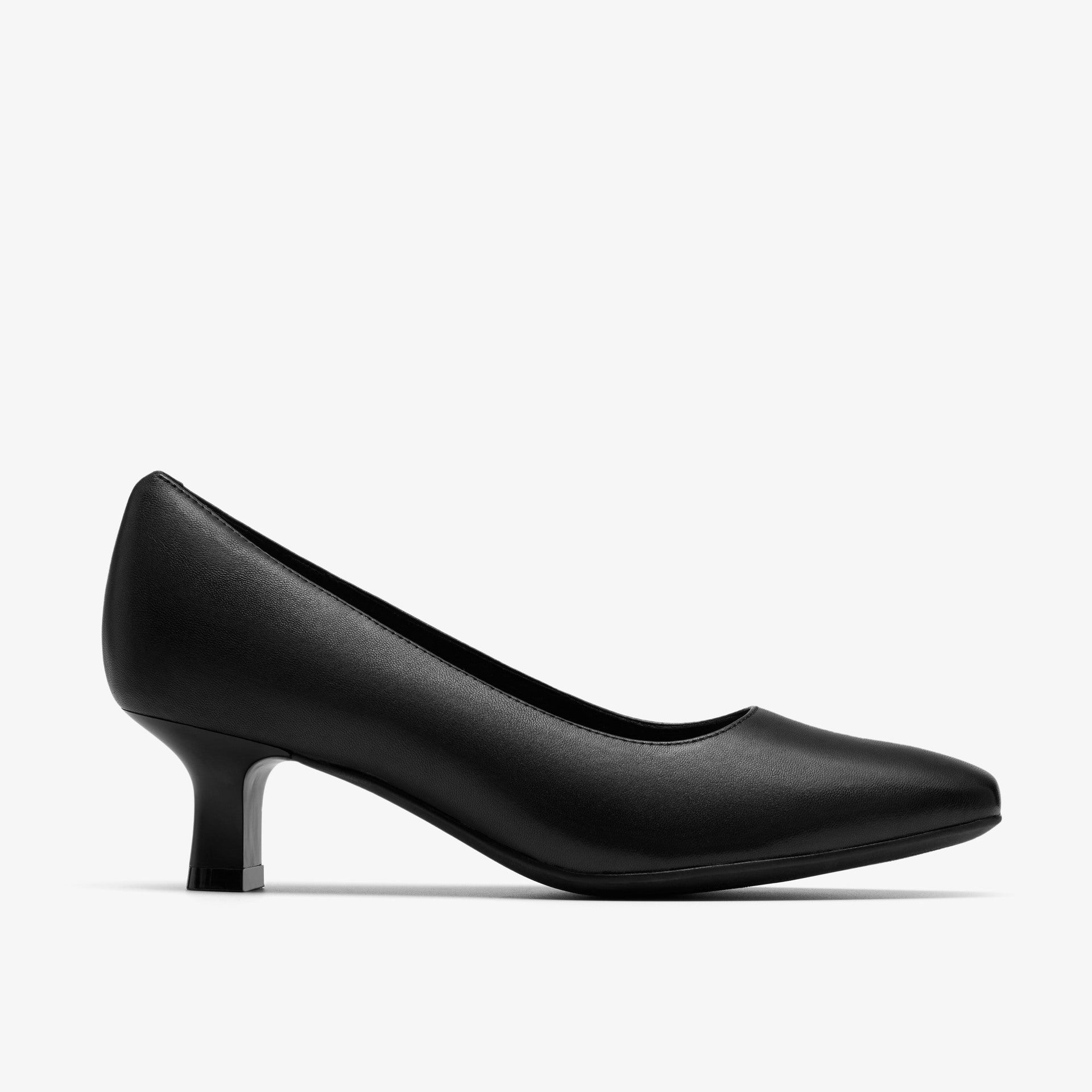 クラークス Clarks Kyla50 Pump / カイラ 50 パンプス （ブラックレザー） ブラックレザー
