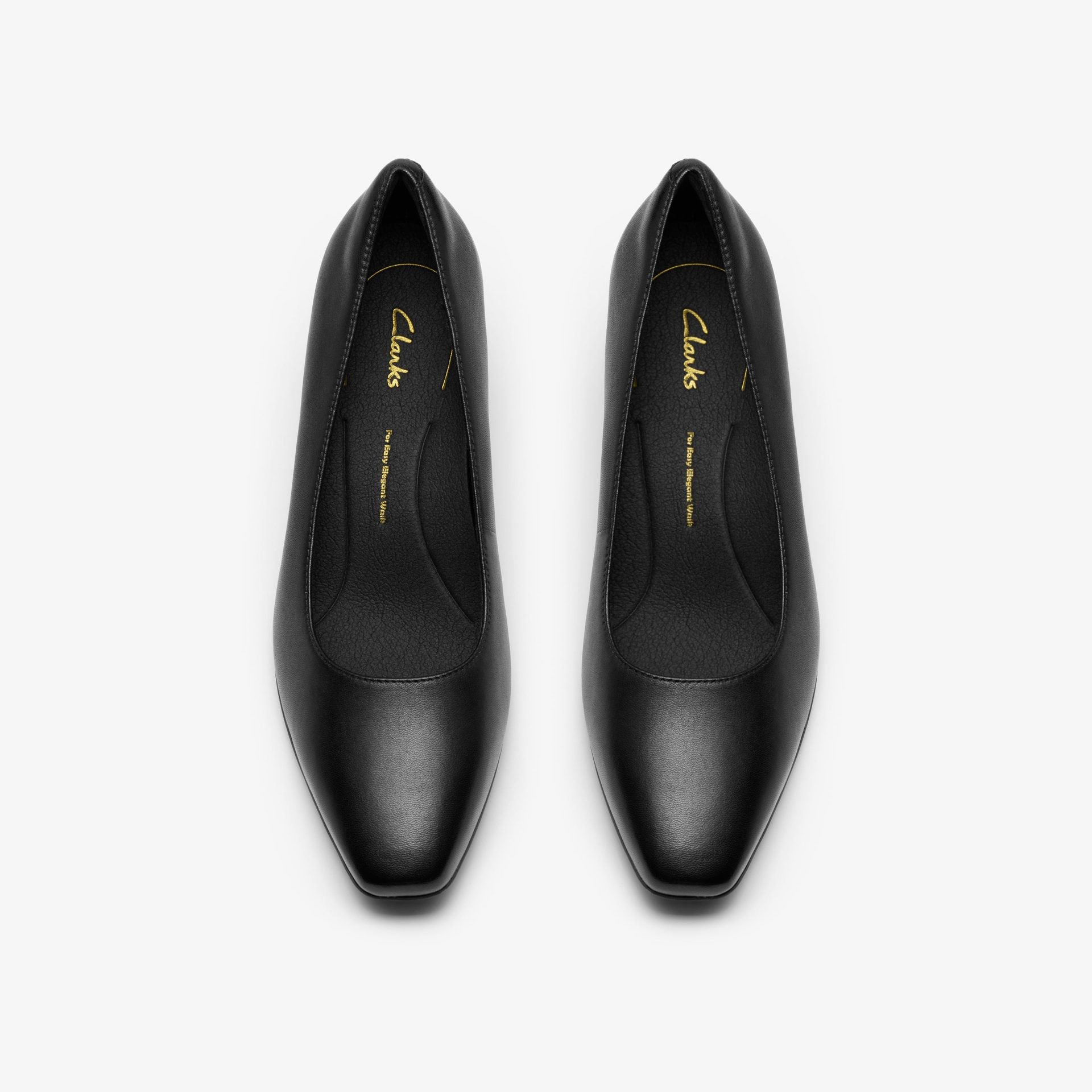 クラークス Clarks Kyla50 Pump / カイラ 50 パンプス （ブラックレザー） ブラックレザー