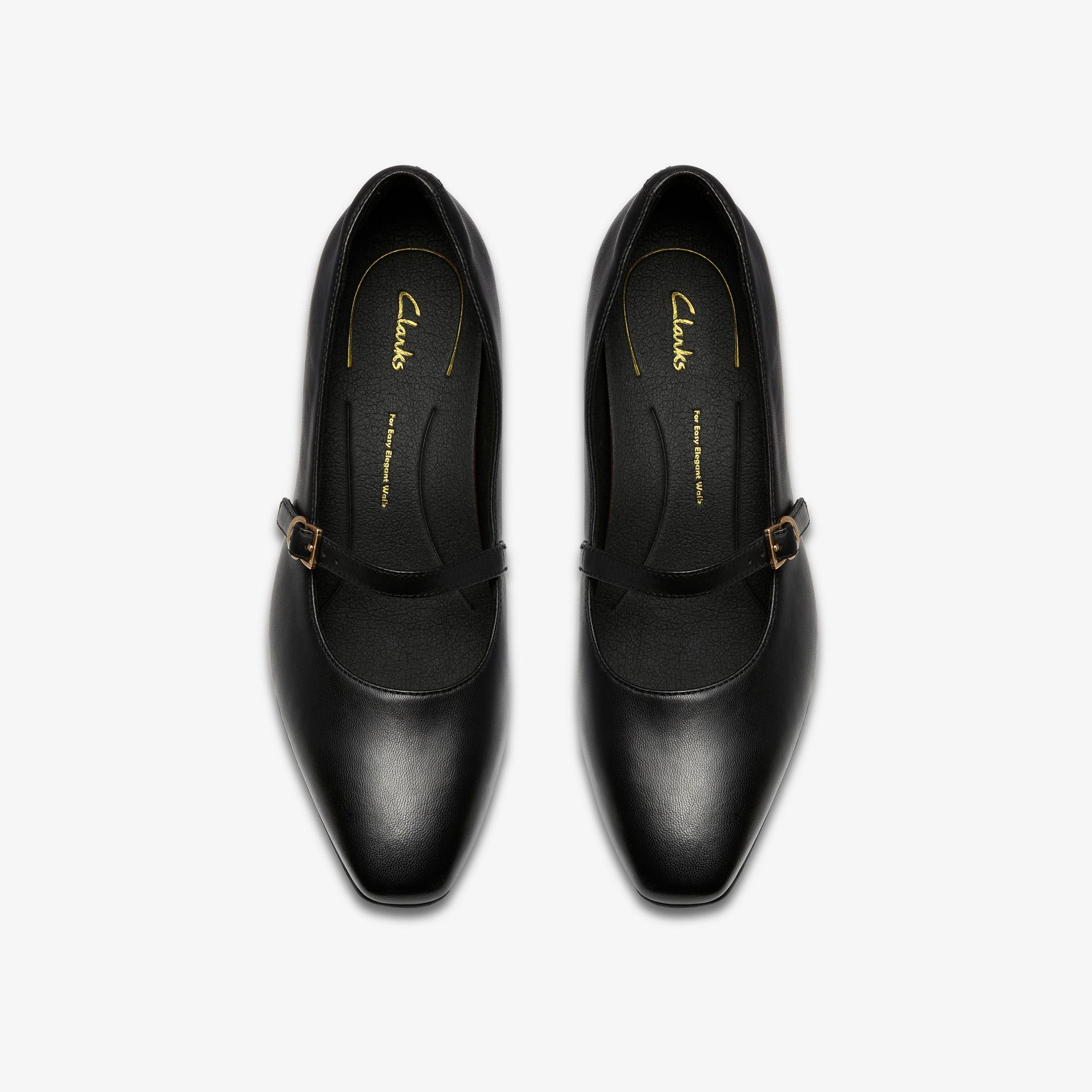 クラークス Clarks Kyla50 MJ / カイラ 50 MJ （ブラックレザー） ブラックレザー