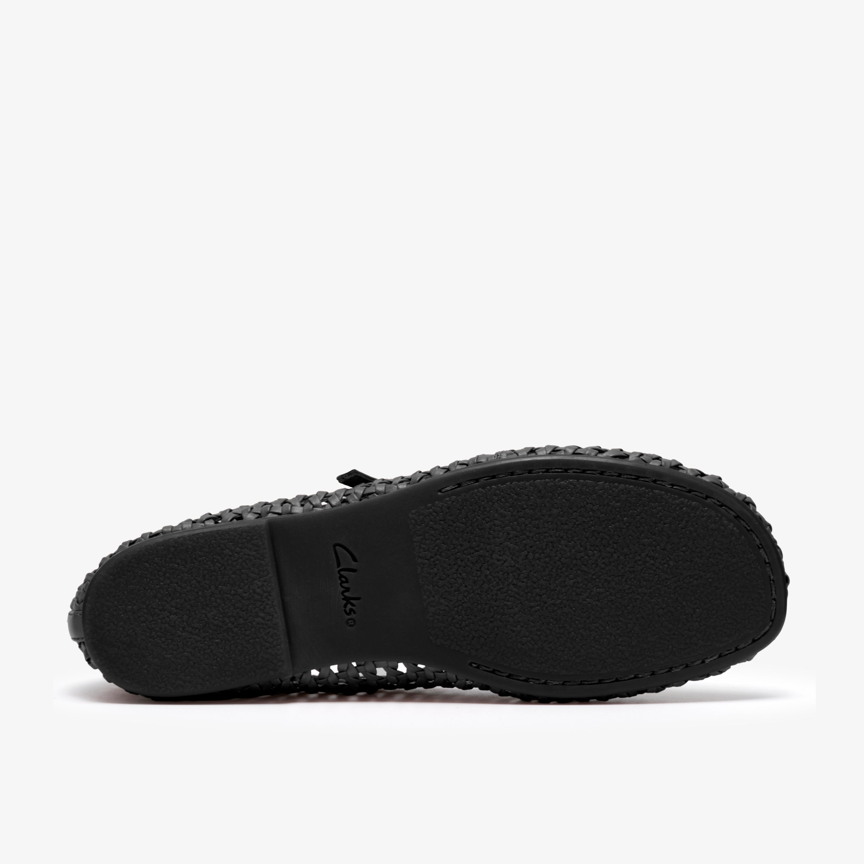 クラークス Clarks Livia Sky / リビアスカイ （ブラックウィーブ） ブラックウィーブ