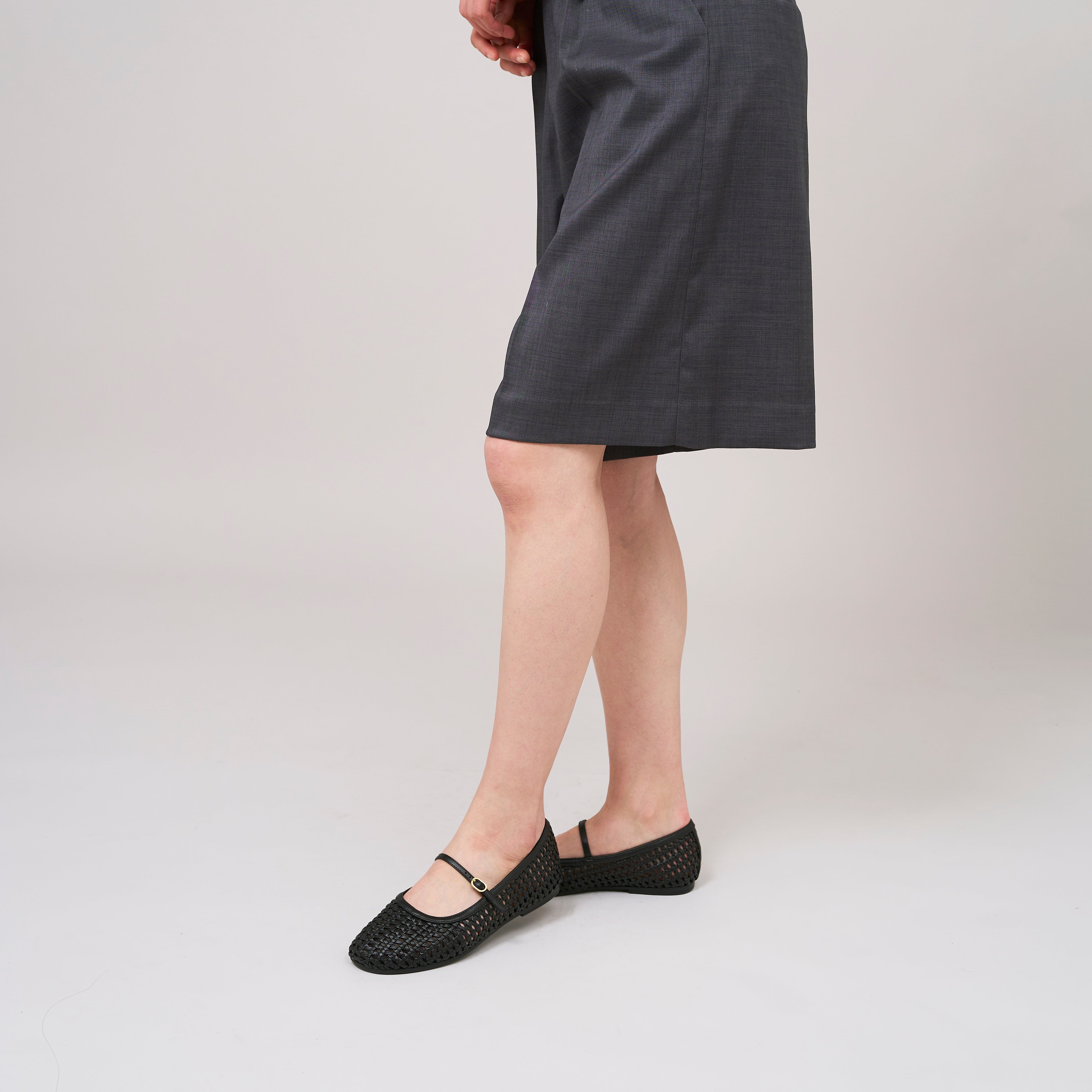 クラークス Clarks Livia Sky / リビアスカイ （ブラックウィーブ） ブラックウィーブ