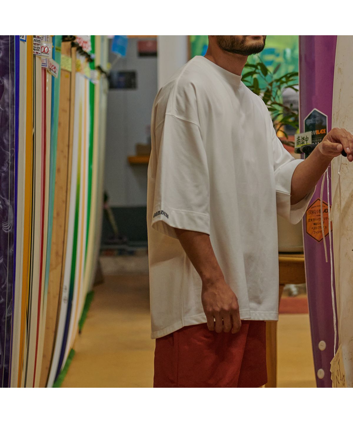 薩尼史密斯 Sunny Smith Heavy Smith GDS Emb SS Tee