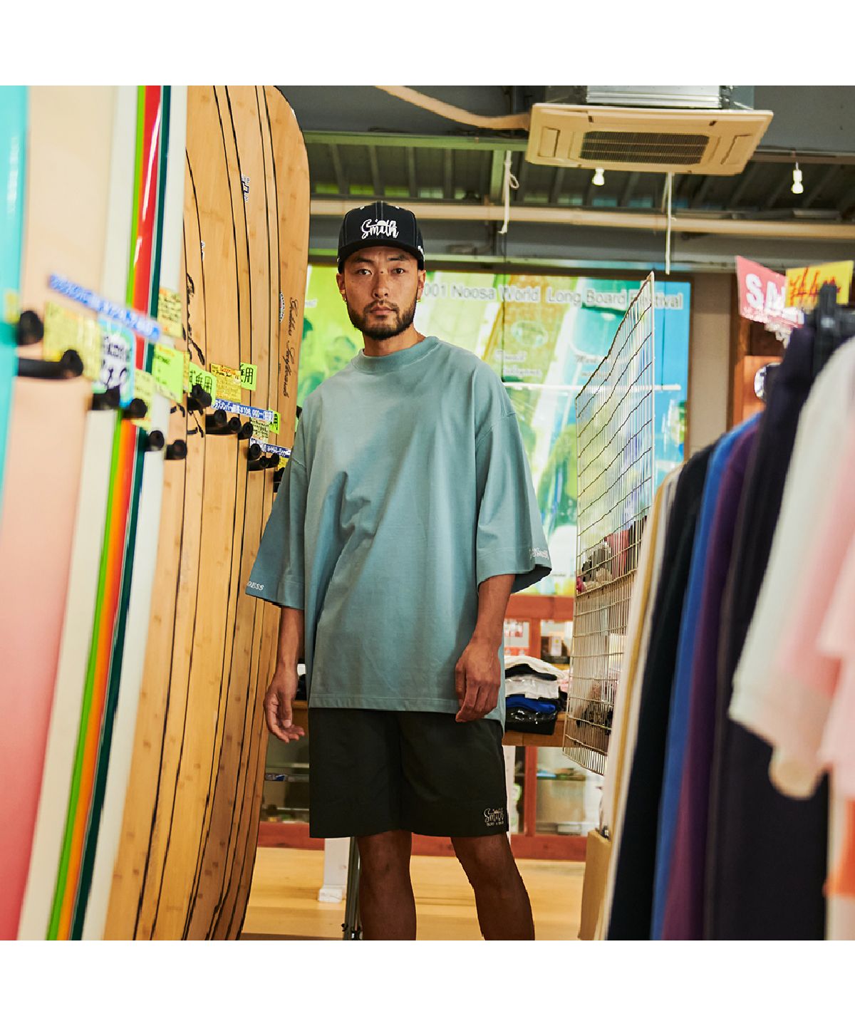 薩尼史密斯 Sunny Smith Heavy Smith GDS Emb SS Tee