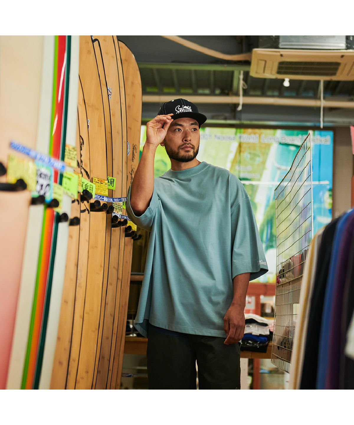 薩尼史密斯 Sunny Smith Heavy Smith GDS Emb SS Tee