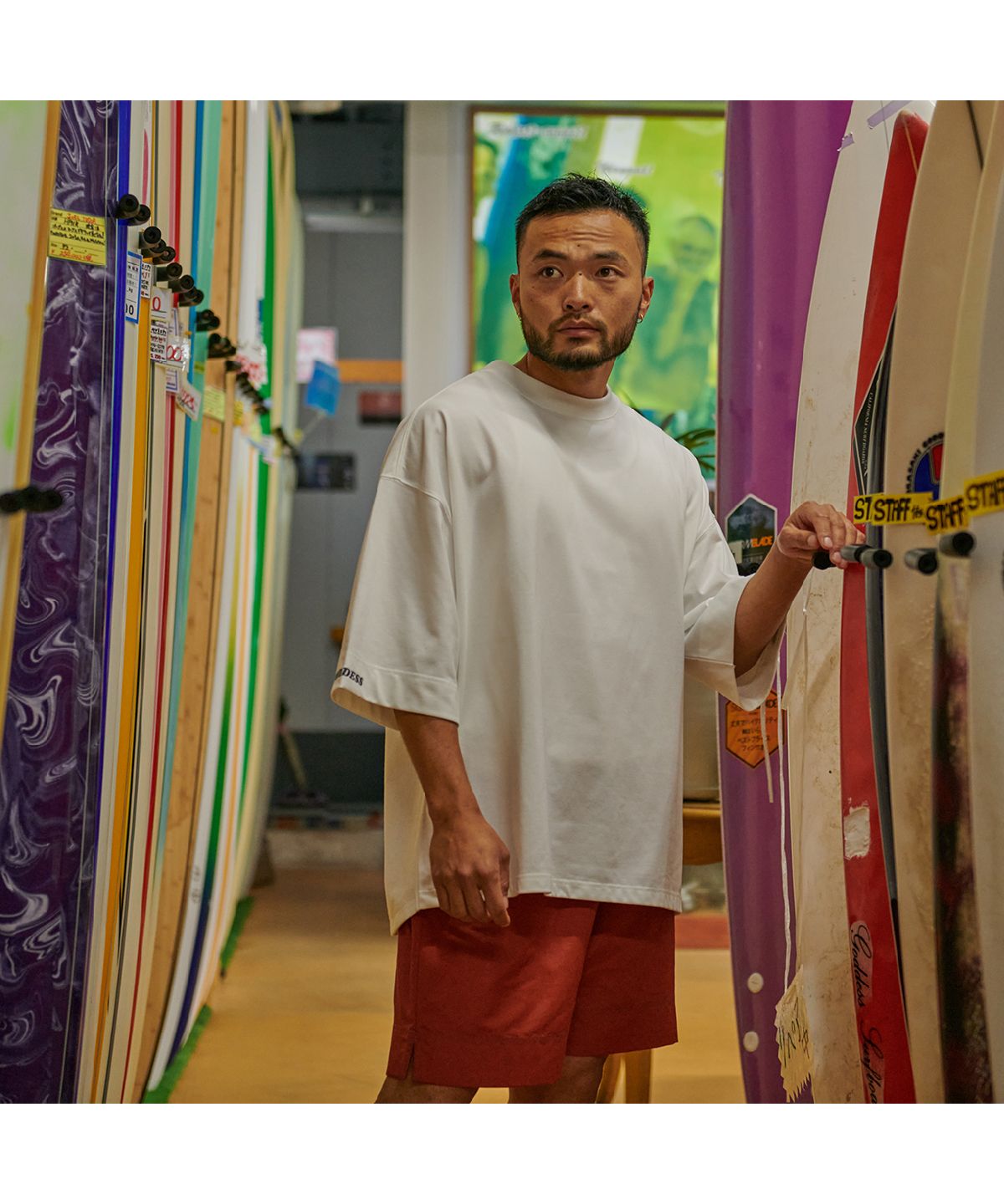 薩尼史密斯 Sunny Smith Heavy Smith GDS Emb SS Tee