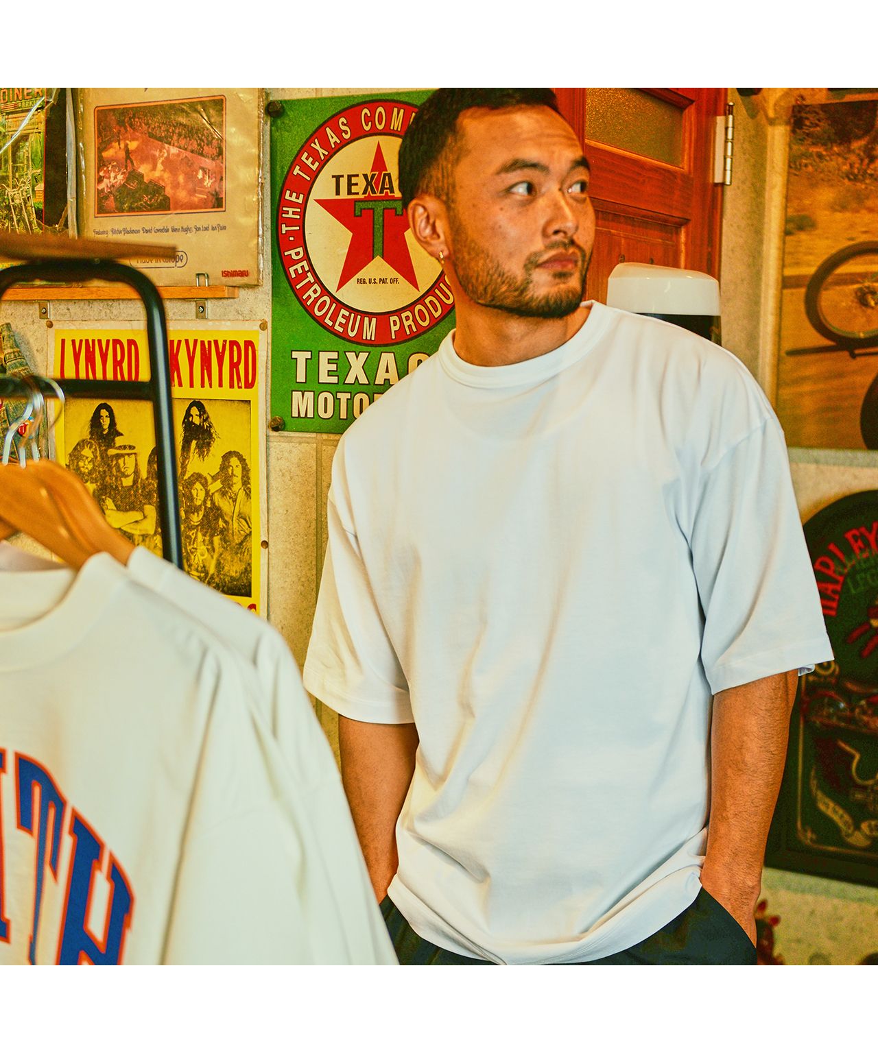 サニースミス Sunny Smith Cool Smith Wappen @Sleeve SS Tee