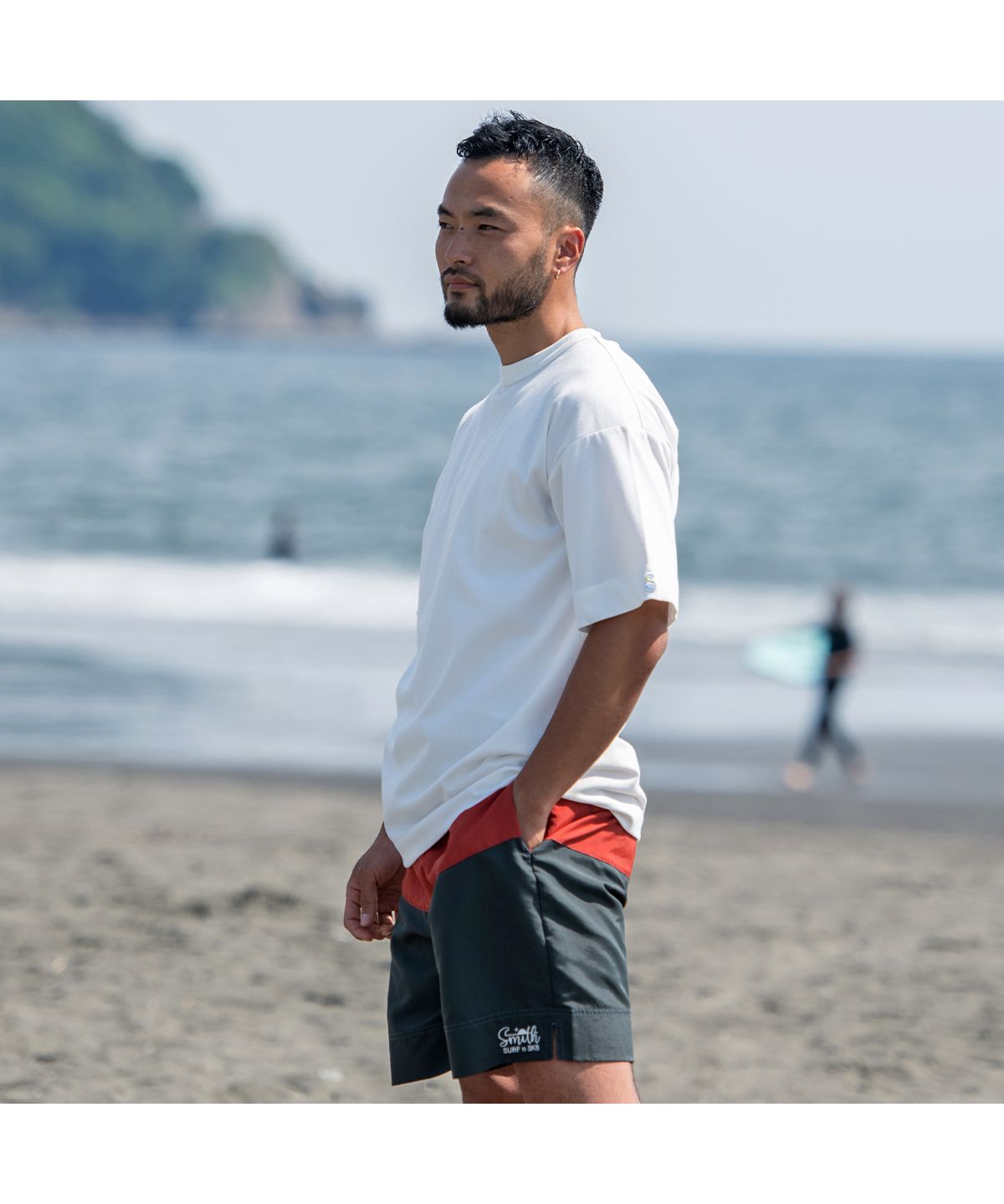 サニースミス Sunny Smith Cool Smith Wappen @Sleeve SS Tee