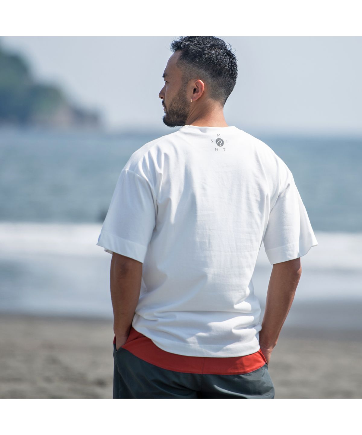 サニースミス Sunny Smith Cool Smith Wappen @Sleeve SS Tee