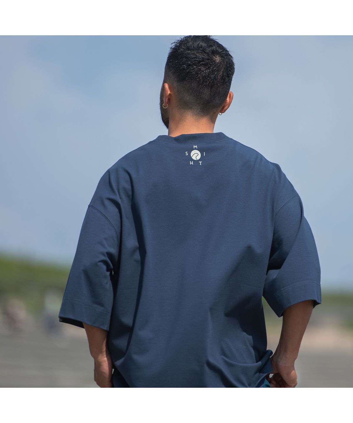 サニースミス Sunny Smith Heavy Smith Emb Logo SS Tee