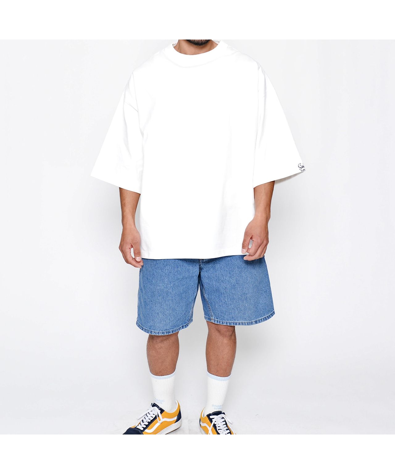 サニースミス Sunny Smith Heavy Smith Emb Logo SS Tee