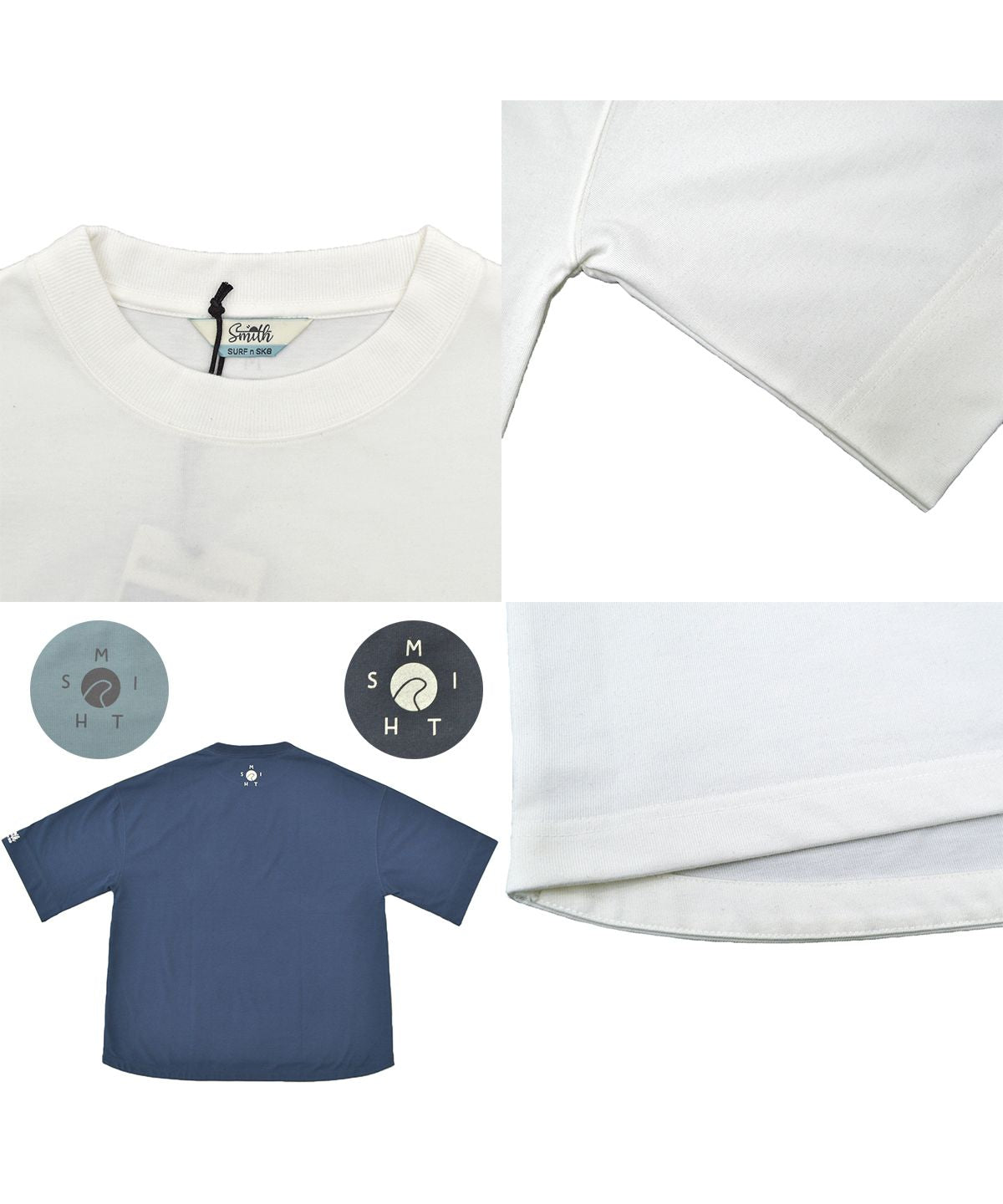 サニースミス Sunny Smith Heavy Smith Emb Logo SS Tee