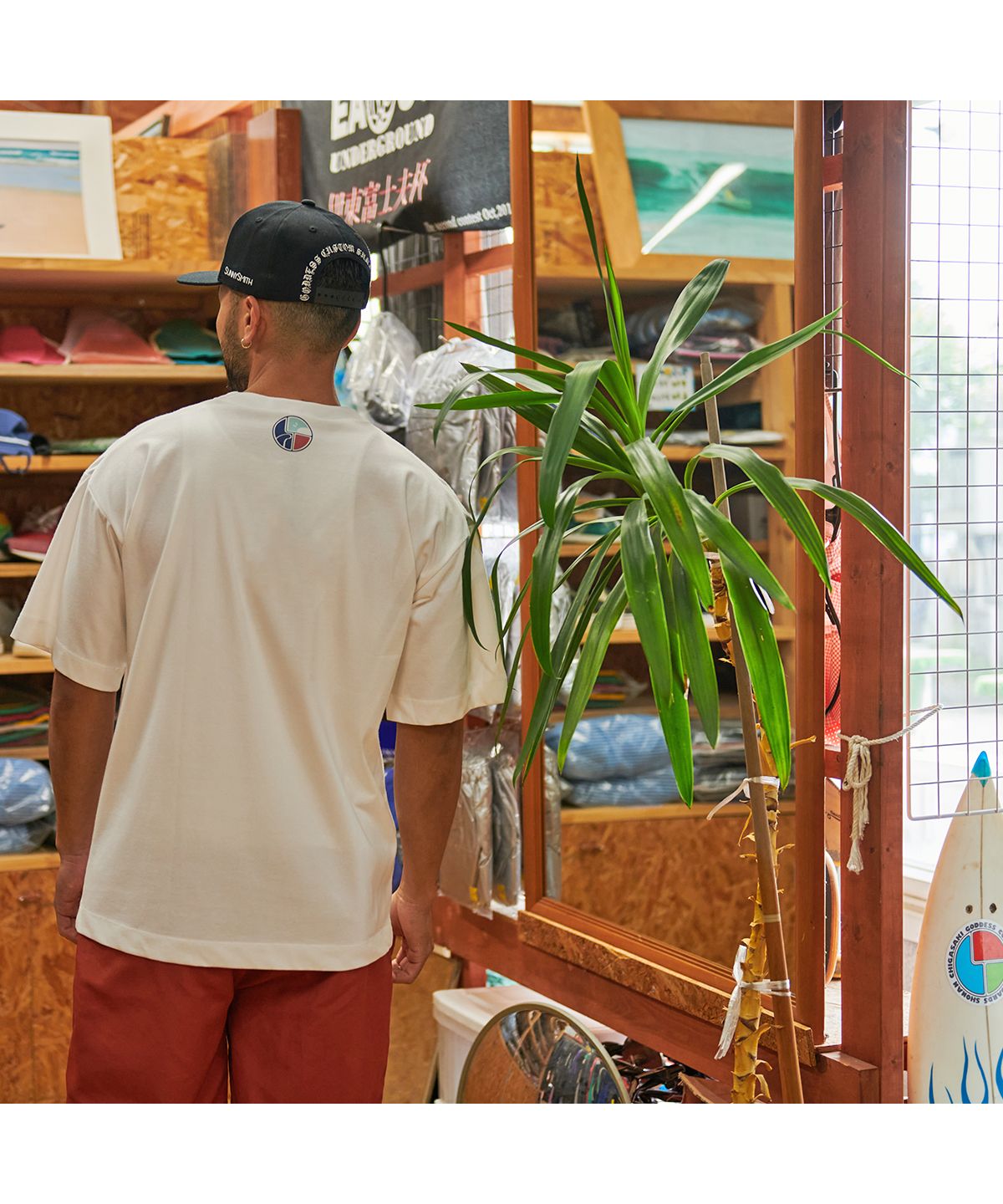 サニースミス Sunny Smith Cool Smith GDS Print SS Tee