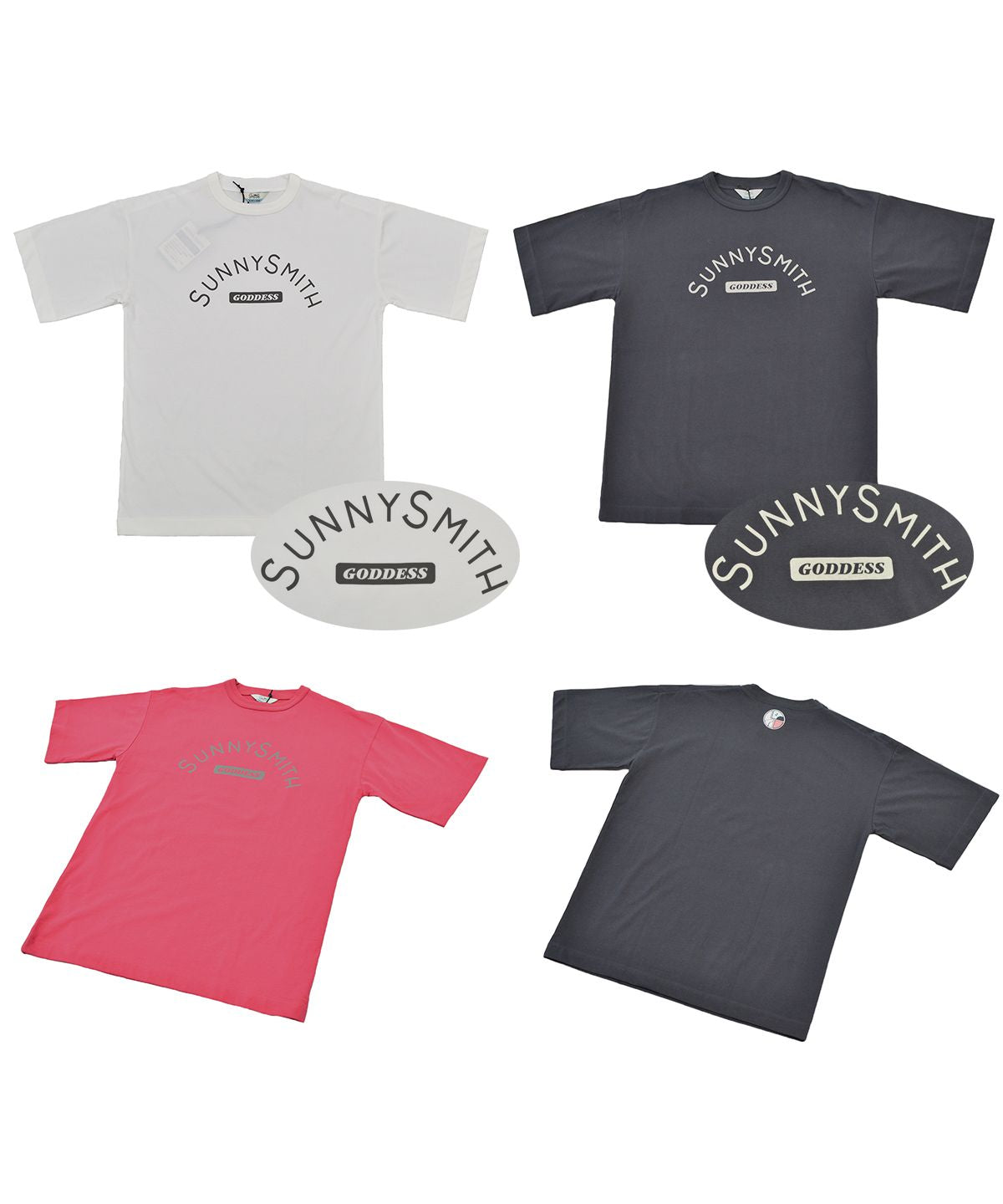 サニースミス Sunny Smith Cool Smith GDS Print SS Tee