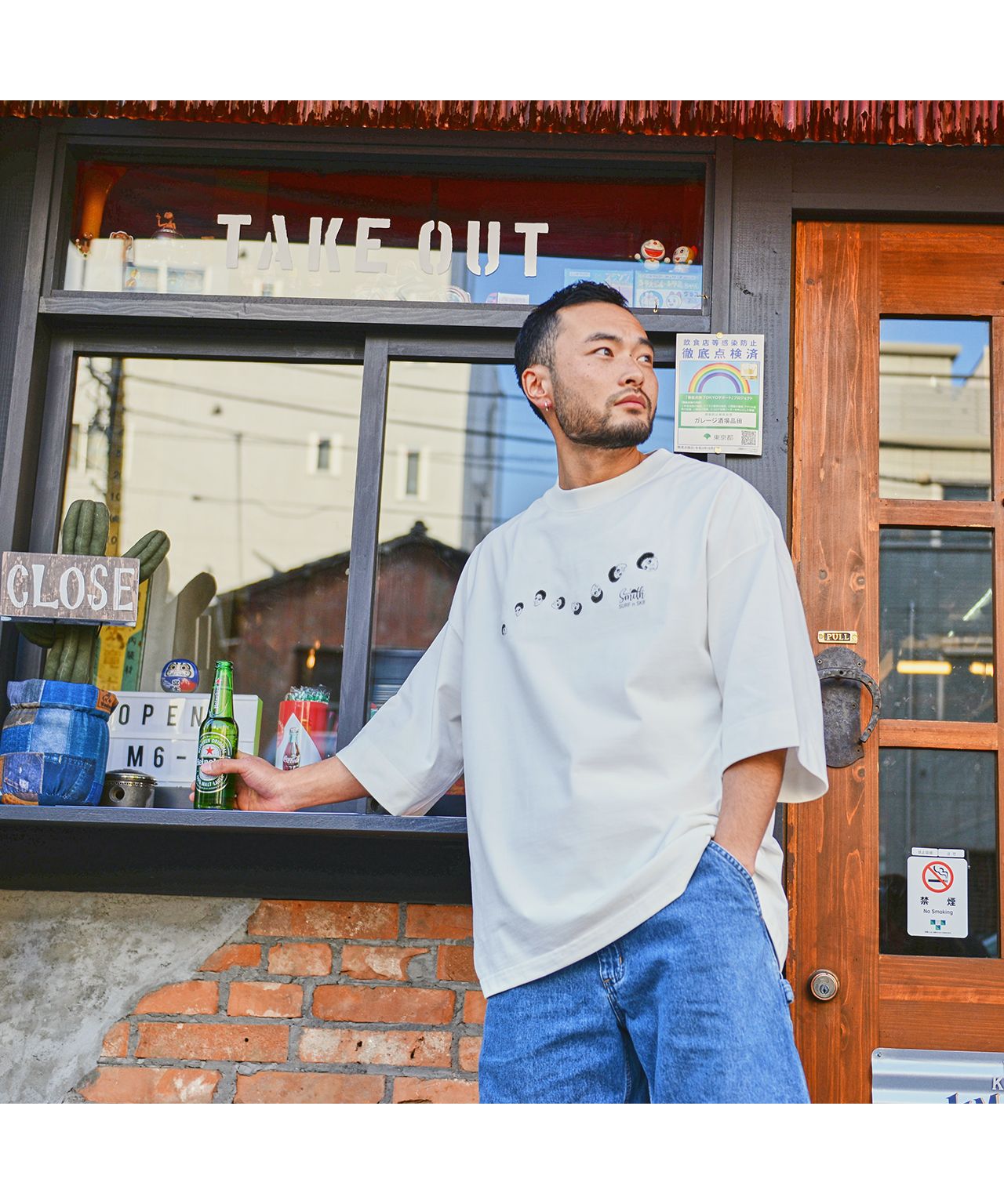 サニースミス Sunny Smith Heavy Smith Signature Model SS Tee