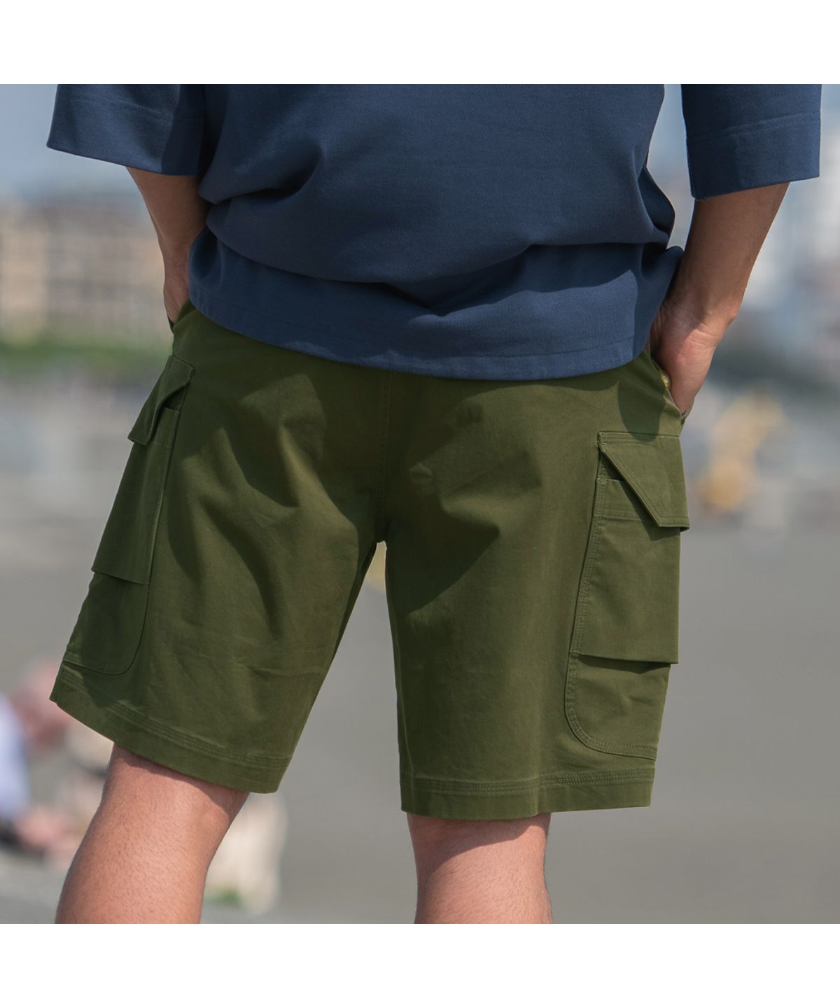 サニースミス Sunny Smith Working Smith Grosgran Twill Half PT （チャコール） チャコール