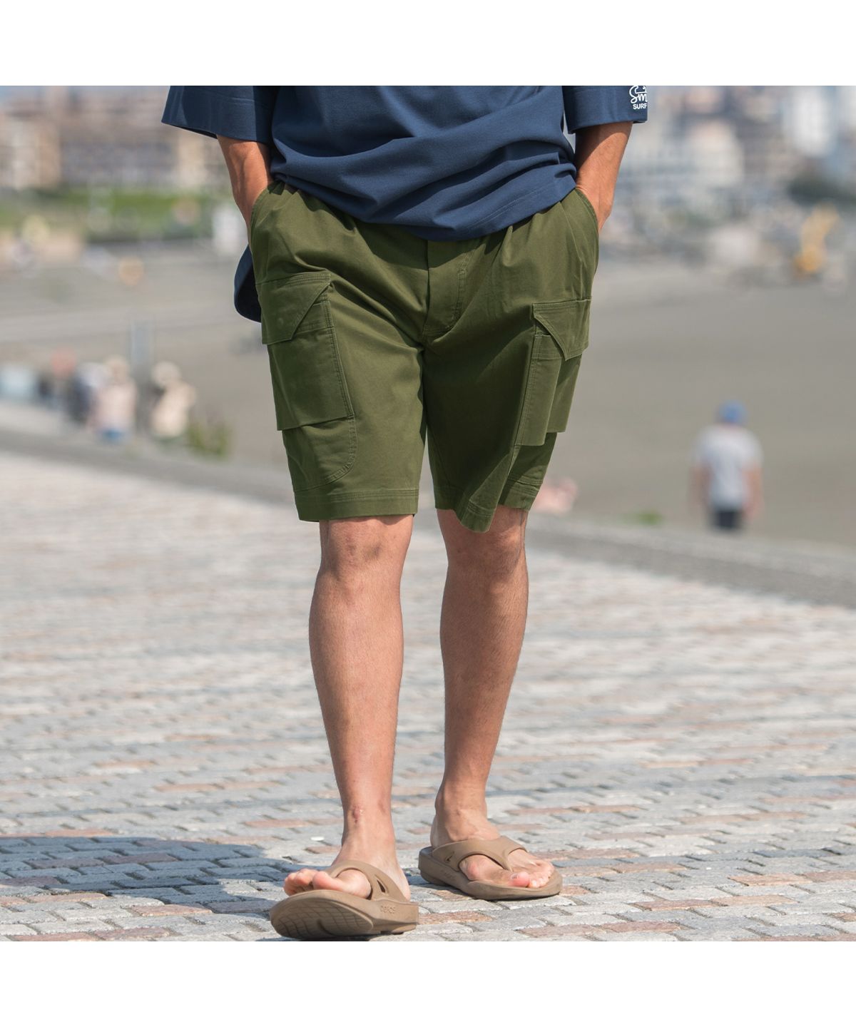 サニースミス Sunny Smith Working Smith Grosgran Twill Half PT （チャコール） チャコール
