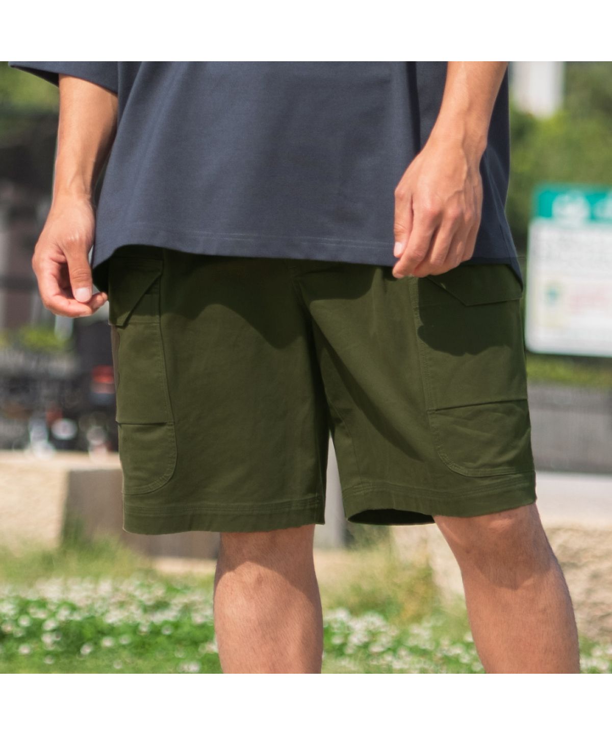 薩尼史密斯 Sunny Smith 工作史密斯 Grosgran Twill 半褲