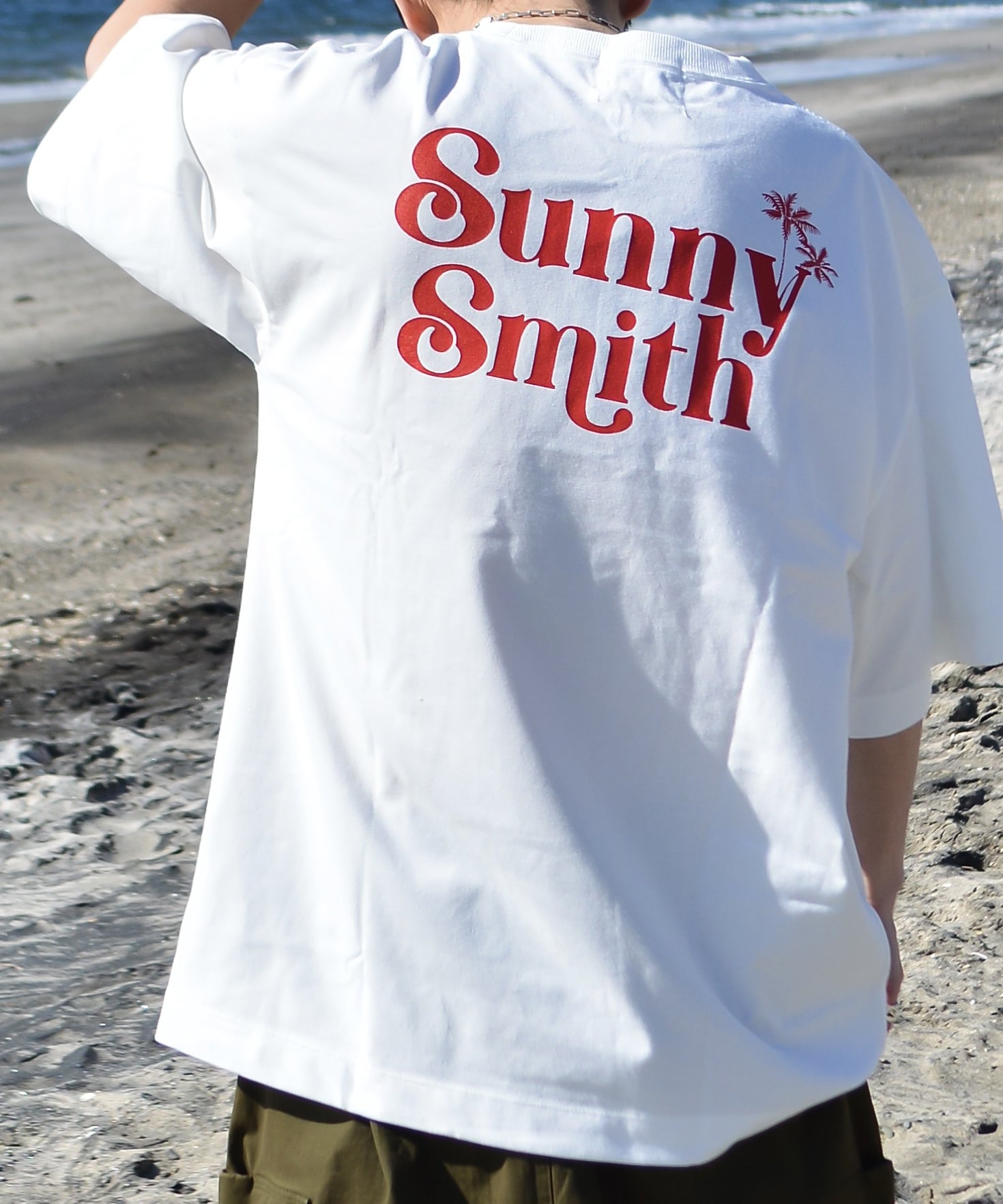 サニースミス Sunny Smith 11.6超重盎司 Heavy Smith刺繡標誌T恤